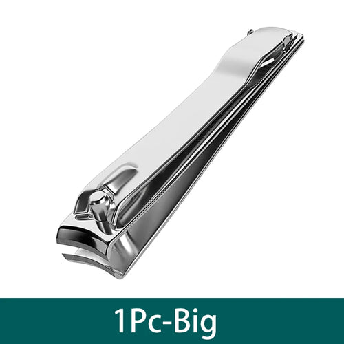 Splash resistant nail clippers, stainless steel scissors for nail
