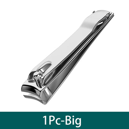 Splash resistant nail clippers, stainless steel scissors for nail