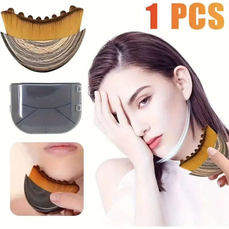 Lymphatic Contour Face Brush,Chin &Jawline Sculpting,Drainage Massager