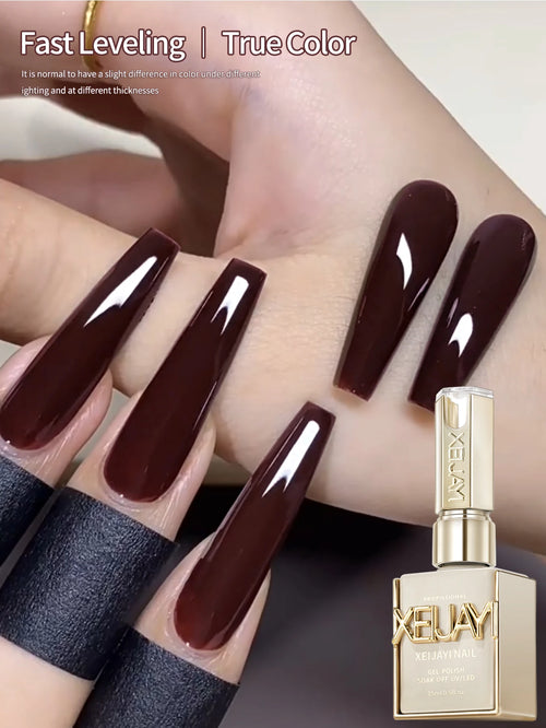 1Pc 15ML Milky White Pure Nail Polish Gel Nail Add Semi-Permanent Soak