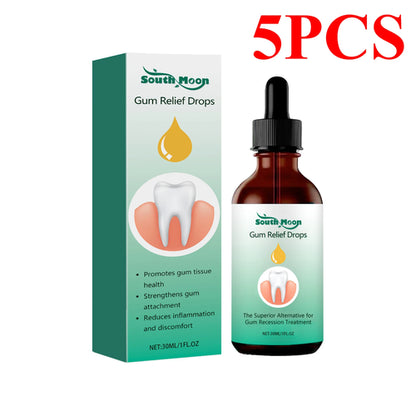 Gum Repair Drops Relieve Receding Gingival Swelling Gum Cleaning Care