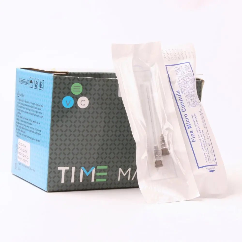 50pcs/box Disposable Blunt Tip Cannula Needle 18g 21g 22g 23g 25g 27g