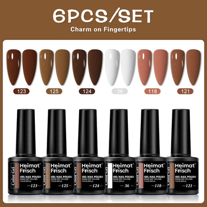 Color Block Series | Glossy Nails 0.24 oz Trendy Candy Foam Gel