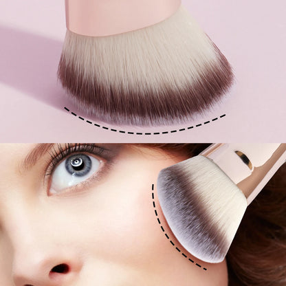 MAANGE 4pcs Basic Makeup Brushes Set With Box Dual-ended Foundations