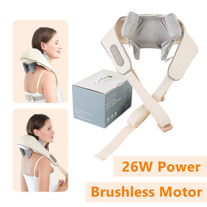 Foreverlily 26W Brushless Motor Neck And Shoulder Massager Wireless