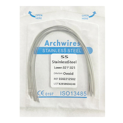 10pcs/Pack Dental Orthodontic Lingual Button Bottom Bondable Metal