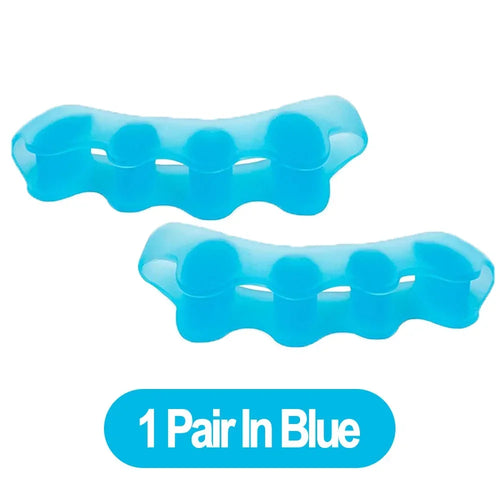 1 Pair Silicone Toe Separator, Bunion Corrector,Hammer Toe Corrector,