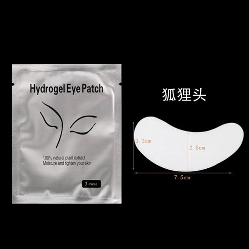 50 Pairs Eyelash Under Eye Patches Eye Pad Isolation Remove Hydrogel