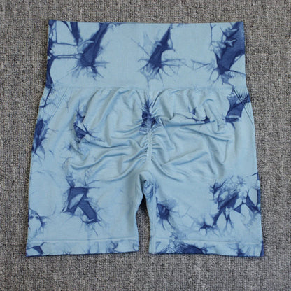 Seamless Tie Dye Sport Shorts