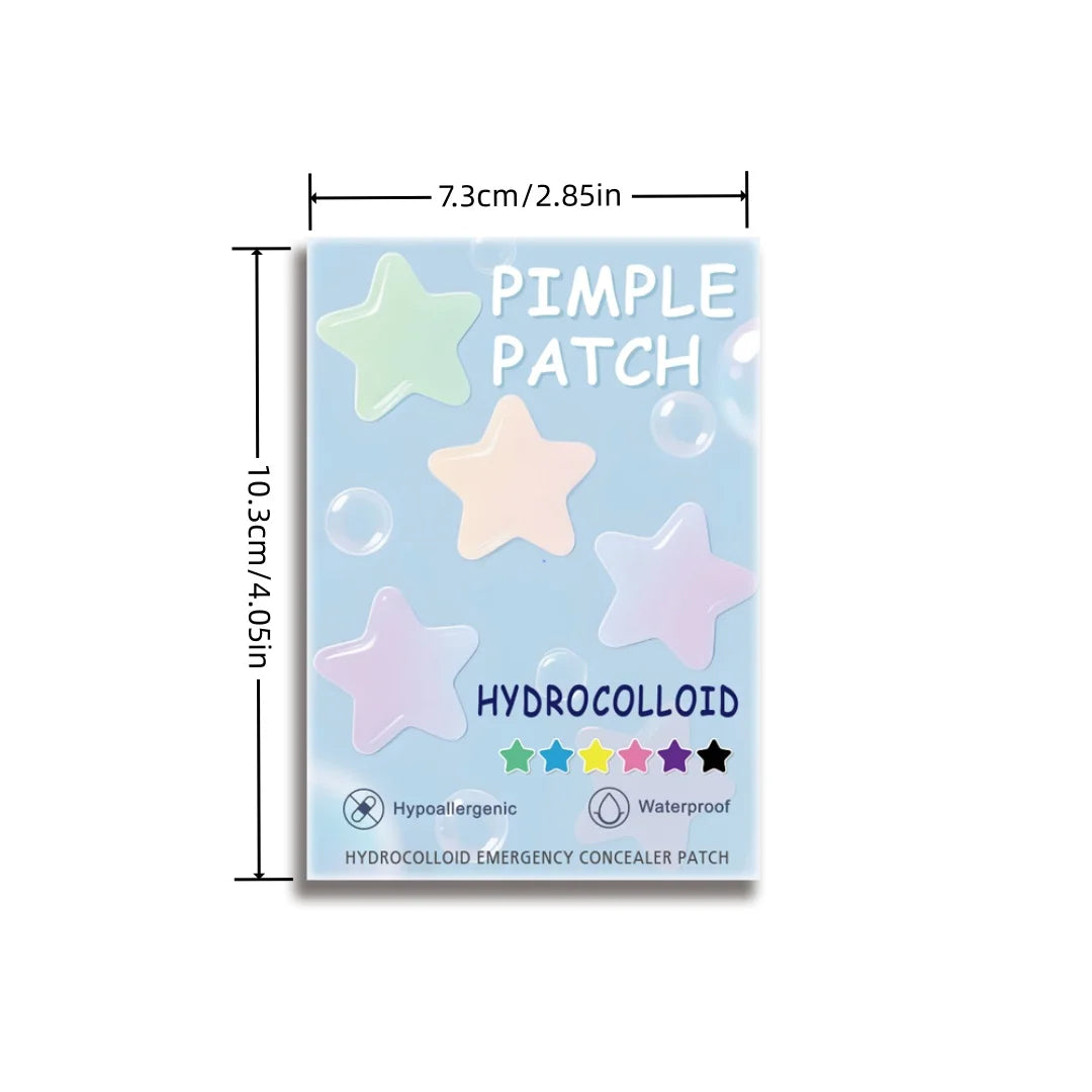 280pcs Star Acne Patch, Waterproof and Breathable, Daily Facial Use,