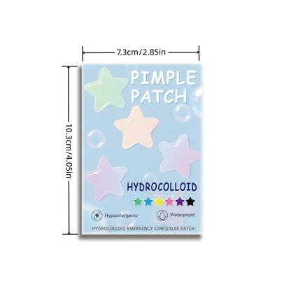 280pcs Star Acne Patch, Waterproof and Breathable, Daily Facial Use,