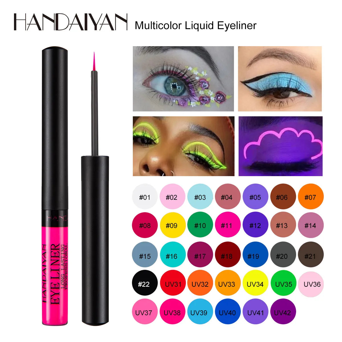 Singles* UV Light Neon Eyeliner