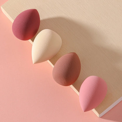 4 Pcs Beauty Egg Makeup Sponge Blenders Beauty Sponges Foundation