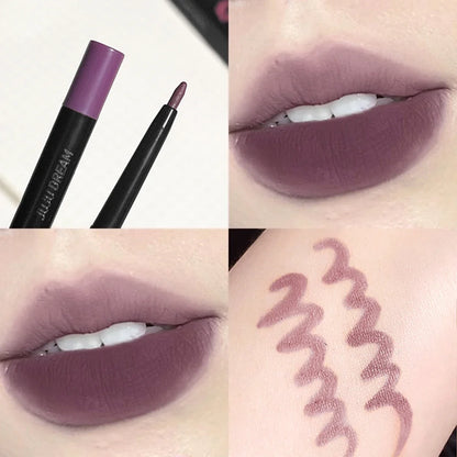 Lip liner, lip brush, lip pencil, one-piece outline, three-dimensional