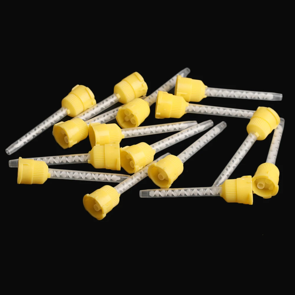 50Pcs Dental Mixing Tips Tubes Disposable Nozzles Head Impression