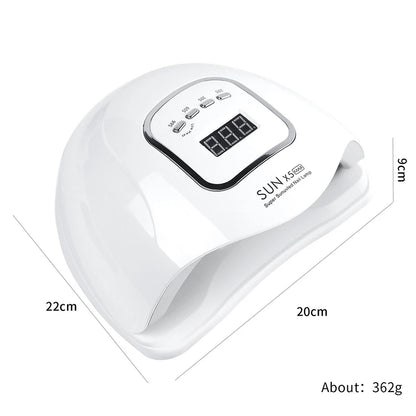 SUNX5Max 150W UV LED Nail Lamp For Fast Drying Gel Nail Phototherapy