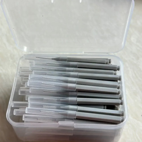 80Pcs/Box I-type Interdental Brush 0.6-1.5Mm Cleaning Between Teeth