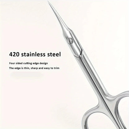 Dead Skin Remover Stainless Steel Curved Tip Thin Blade Cuticle