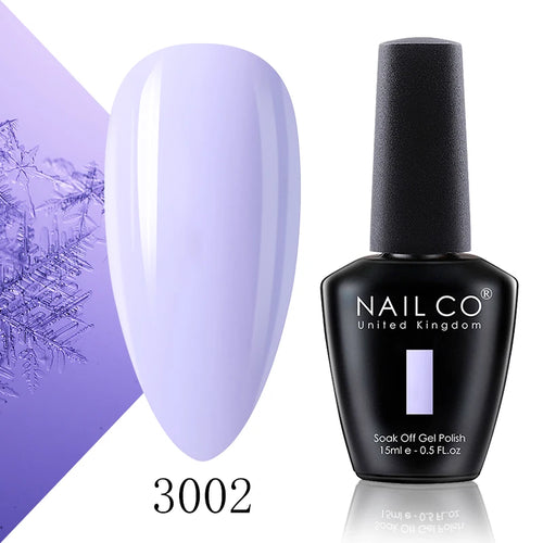 NAILCO 15ml Translucent Color Gel Nail Polish Vernis Semi Permanent UV