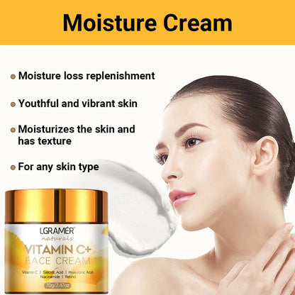 Vitamin C Face Cream Retinol Smooth Wrinkle Moisturizing Firming