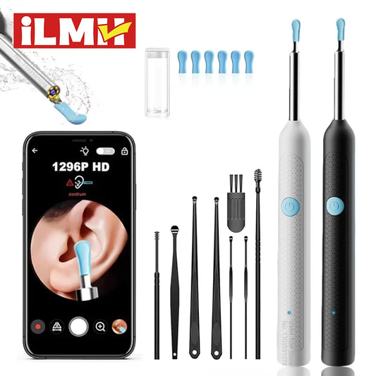 Visual Ear Wax Cleaner with Camera Safe Earwax Removal Endoscope with
