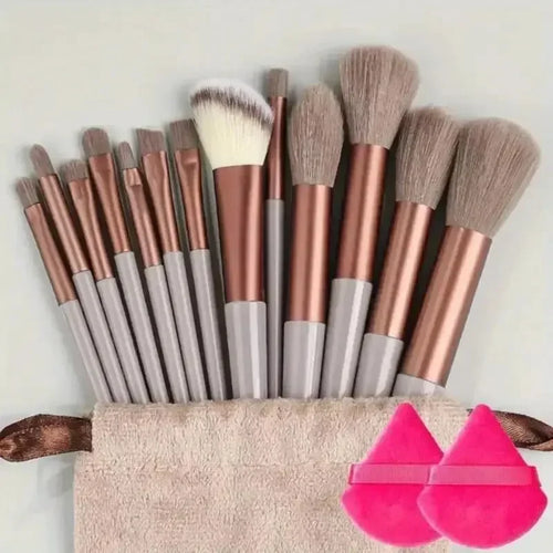 Professional Makeup Brush Set - Soft Fluffy Cosmetic Brushes for