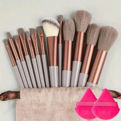 Professional Makeup Brush Set - Soft Fluffy Cosmetic Brushes for
