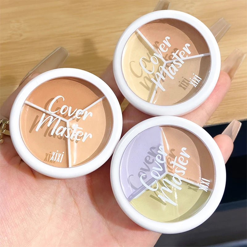 XIXI Pure Holding Makeup Three Color Concealer Spot Acne Print Repair