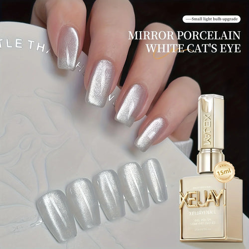 15ML Rainbow Cat Eye Nail Polish Gel Phototherapeutic Gel Soak Off