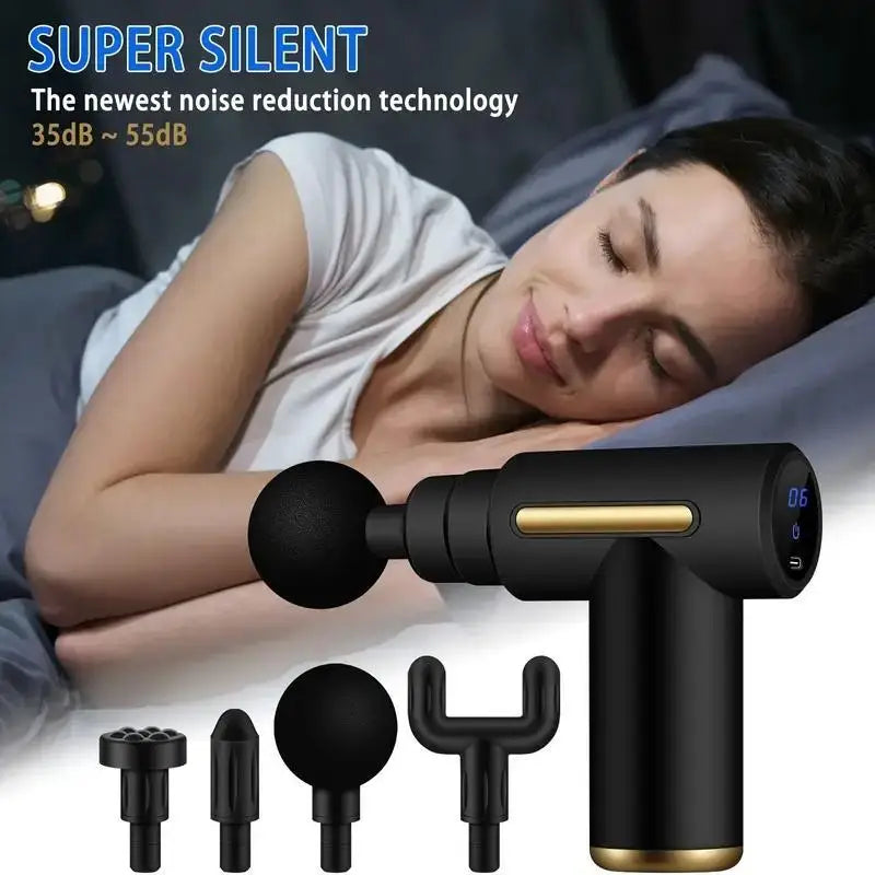 Mini Muscle Massage Gun Portable Deep Handheld Percussion Massager for