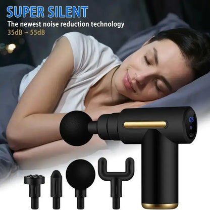 Mini Muscle Massage Gun Portable Deep Handheld Percussion Massager for