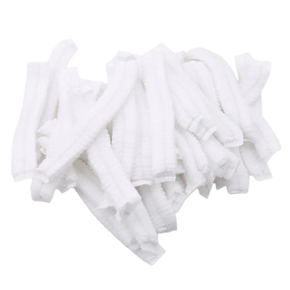 100 PCS Disposable Microblading Non Woven Fabric Makeup Hair Net Cap