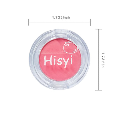 HISYI monochrome blush whitening matte cosmetics vitality girl nude