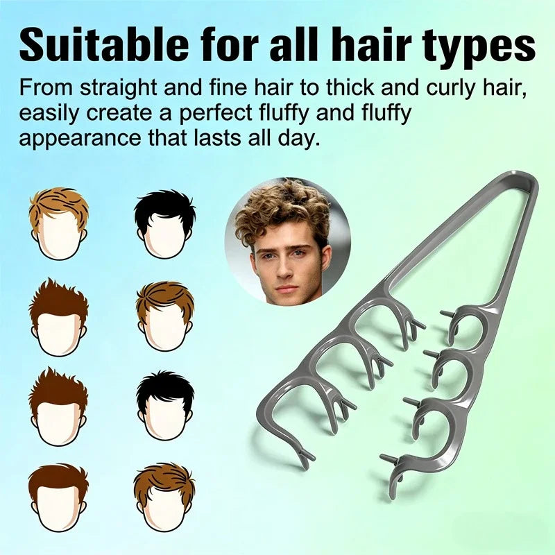 Volumizing Detangling Hair Comb for Men Wide Tooth Styling Tool for