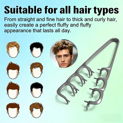 Volumizing Detangling Hair Comb for Men Wide Tooth Styling Tool for