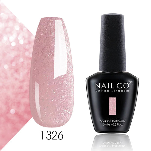 NAILCO 15ml Translucent Color Gel Nail Polish Vernis Semi Permanent UV