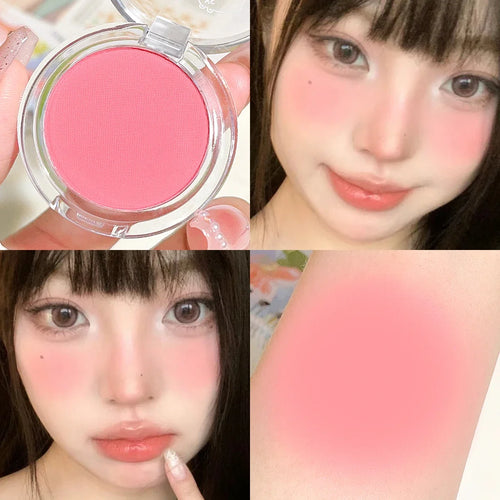 HISYI monochrome blush whitening matte cosmetics vitality girl nude