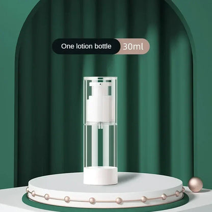 15ml 30ml 50ml 80ml 100ml Clear Airless Cosmetic Cream Pump Bottle