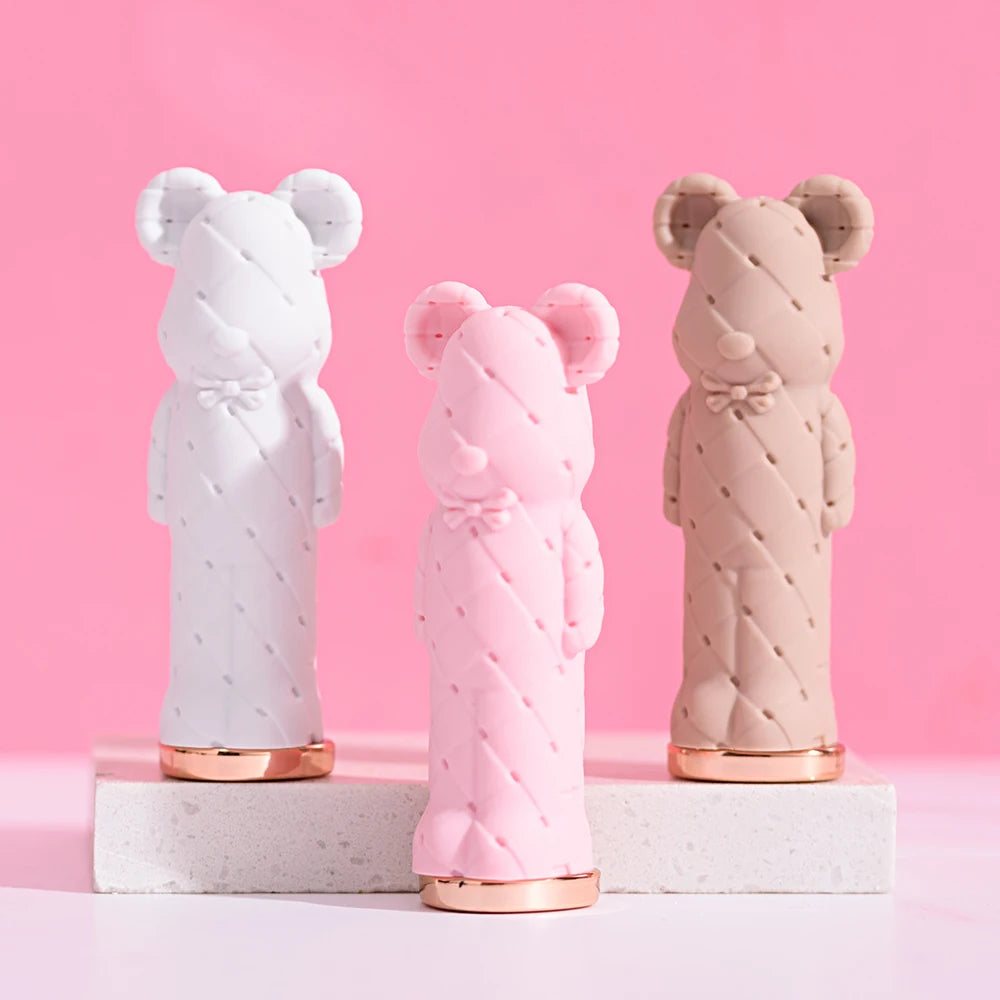 Beauty Glazed Bear Moisturizing Lipstick,Colored Lip Balm,Nourishing