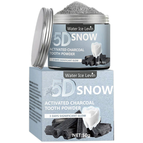 Bamboo Charcoal Teeth Whitening Powder - Natural Whitening and Deep