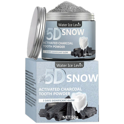 Bamboo Charcoal Teeth Whitening Powder - Natural Whitening and Deep