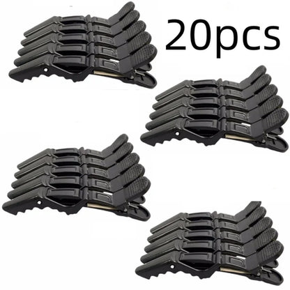 5-30pcs Alligator Hair Clip Plastic Nonslip Hairpin Black Pink Durable