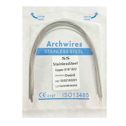 10pcs/Pack Dental Orthodontic Lingual Button Bottom Bondable Metal