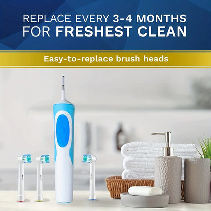 4/12/16/20 Pcs Replacement Toothbrush Heads Compatible with Oral-B