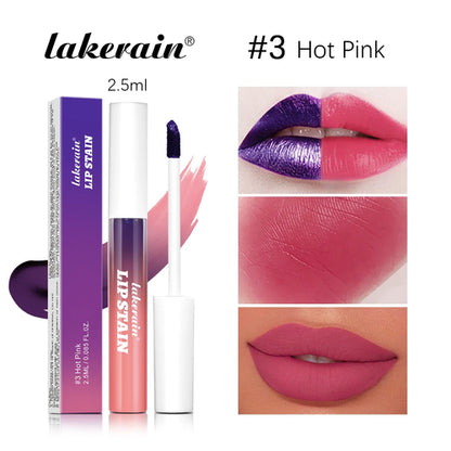 Blading Lip Gloss Peel and Stick Set Long-lasting Waterproof Pink Lip