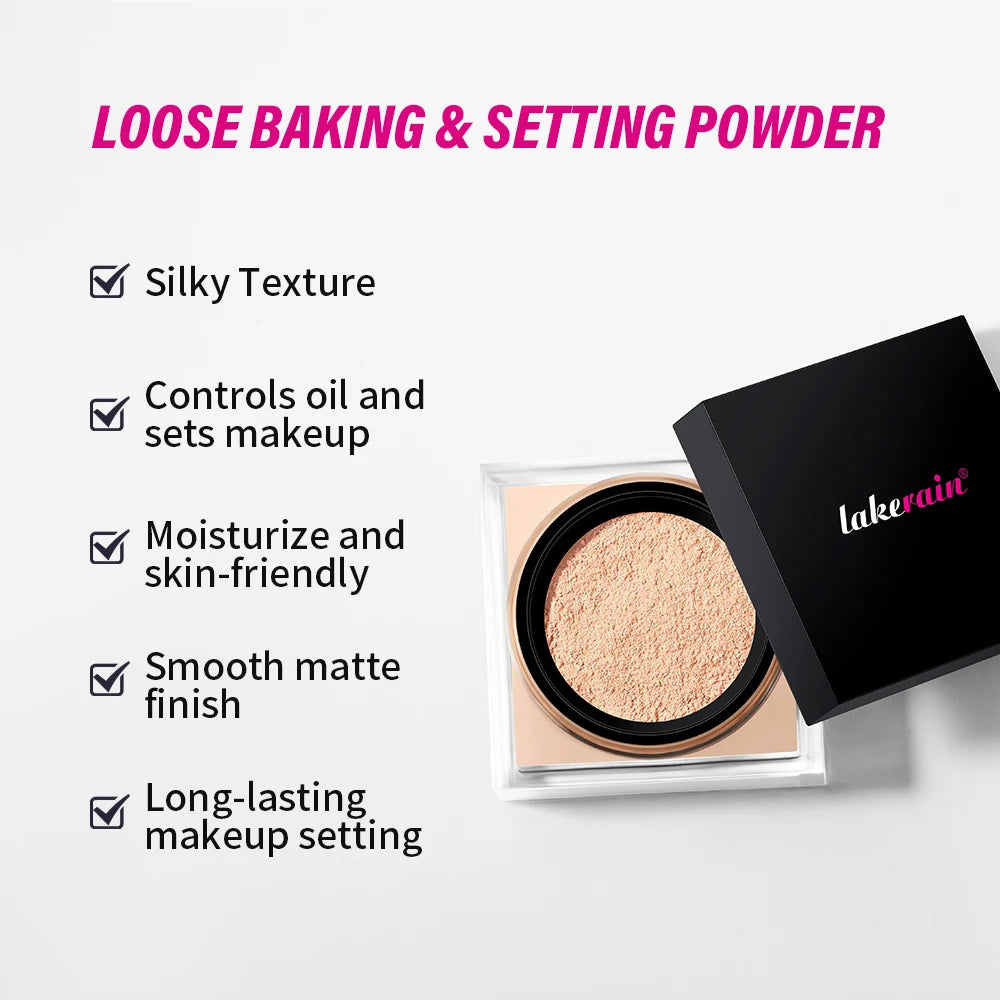 Loose Baking&Setting Powder Long Lasting Oil Control Natural Face