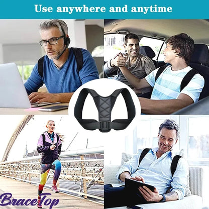 Back Posture Correction Belt Hunchback Corrector Adult Men and Women