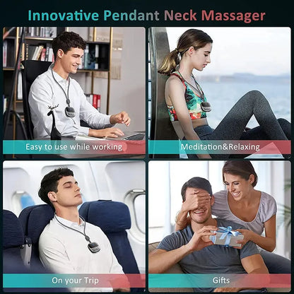 Smart Hanging Neck Neck Shoulder Cervical Spine Massager Hot Compress