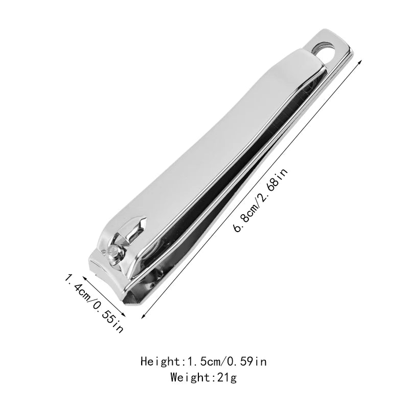 Nail Clipper, Premium Sharp Sturdy Stainless Steel Fingernail And