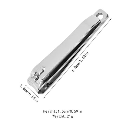 Nail Clipper, Premium Sharp Sturdy Stainless Steel Fingernail And